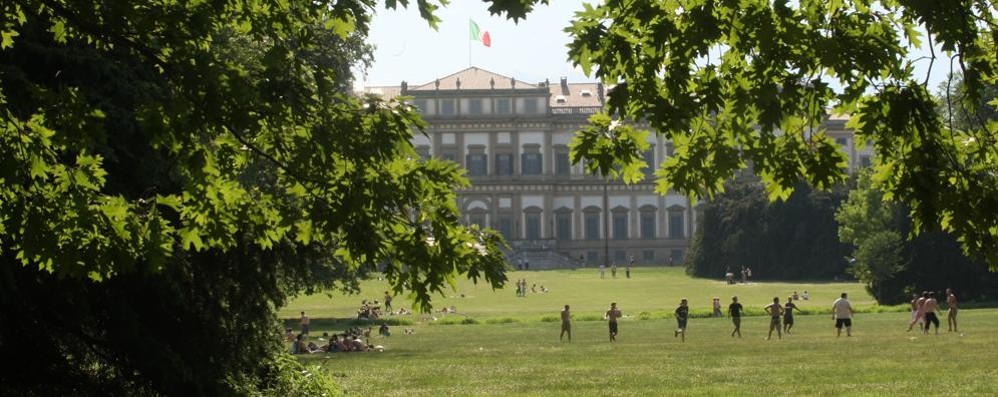 I giardini della Villa Reale