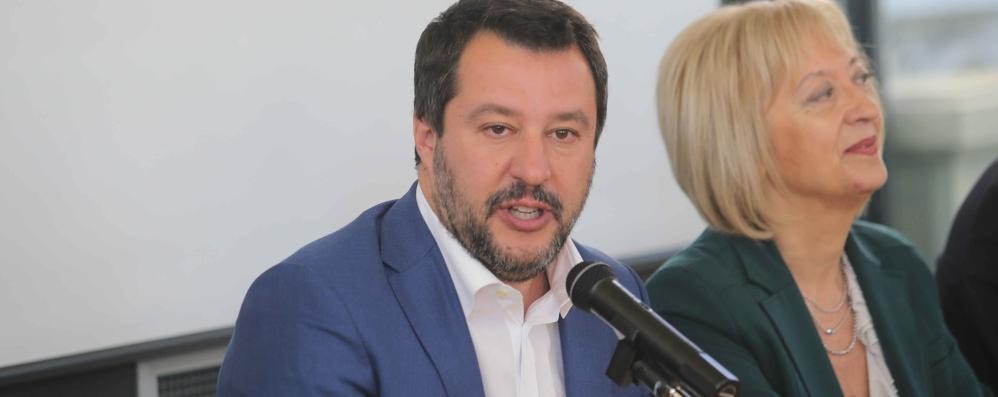 Monza Matteo Salvini