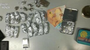 La droga sequestrata