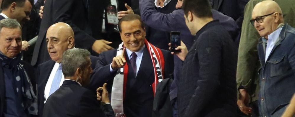 Monza Berlusconi allo stadio Brianteo