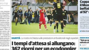 prima pagina giovedì 9 maggio 2019