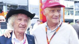 Monza Arturo Merzario e Niki Lauda - foto d’archivio