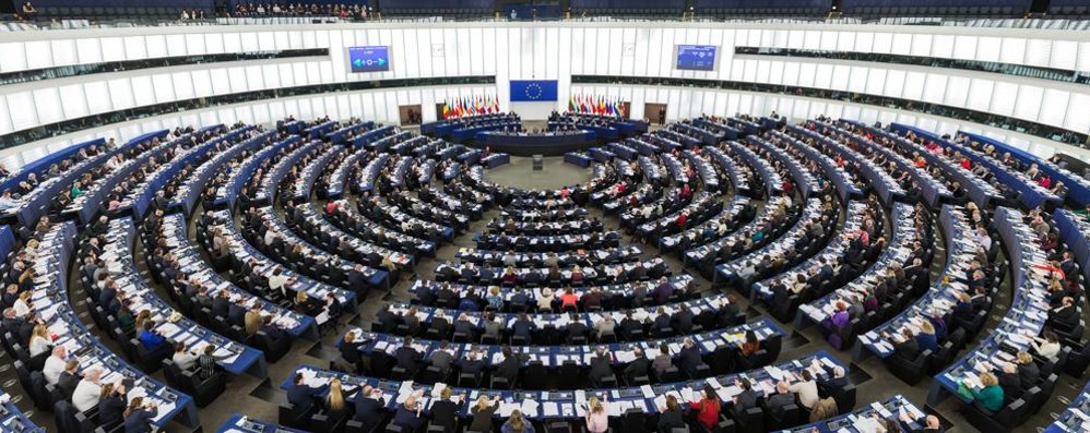 Parlamento europeo a Strasburgo