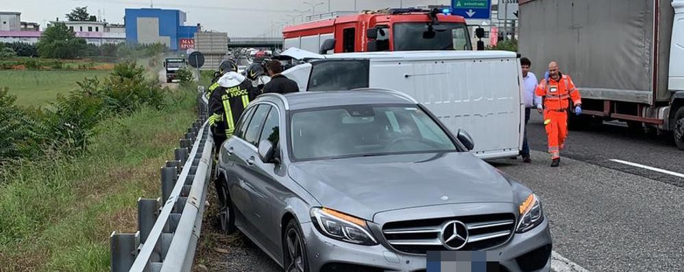 Statale 36 Incidente stradale Valassina Seregno