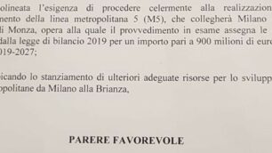 Il parere della commissione trasporti della Camera