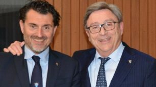 Giussano: Vincenzo Torti, a destra, rieletto presidente Cai. In foto con il vicerpresidente Antonio Montani