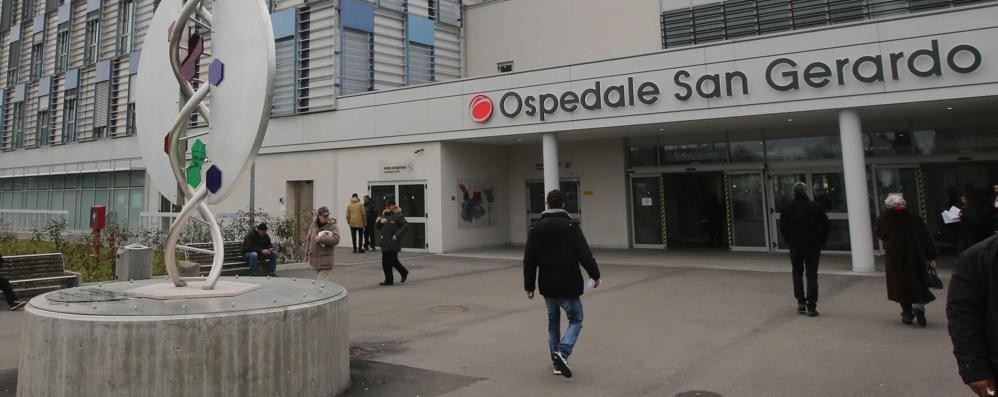 L’ingresso dell’ospedale San Gerardo