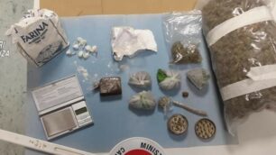 La droga sequestrata