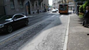 Via Manzoni a Monza