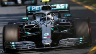 Bottas in azione