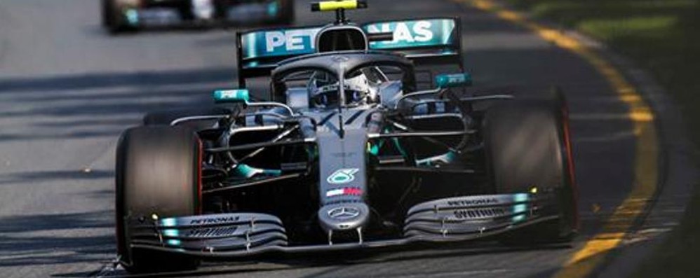 Bottas in azione