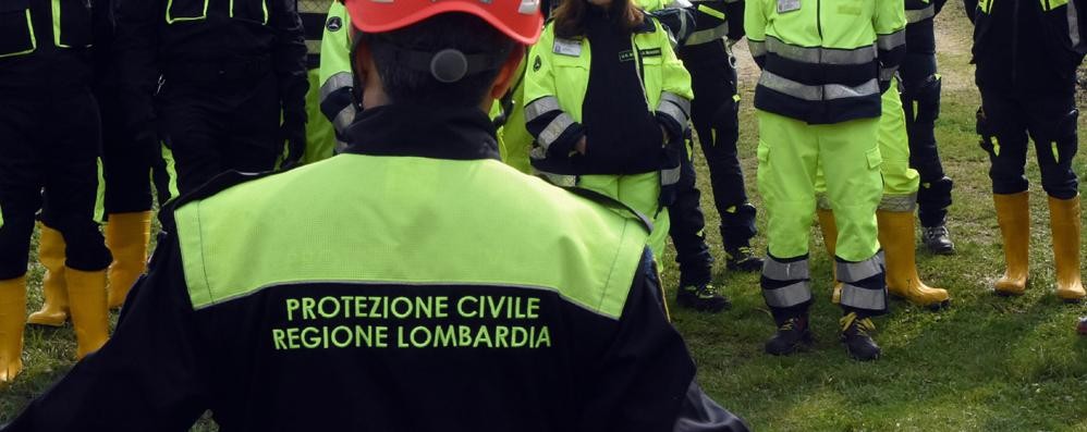 BRIOSCO PROTEZIONE CIVILE ESERCITAZIONE SUL LAMBRO