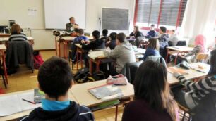 Scuola: studenti in classe