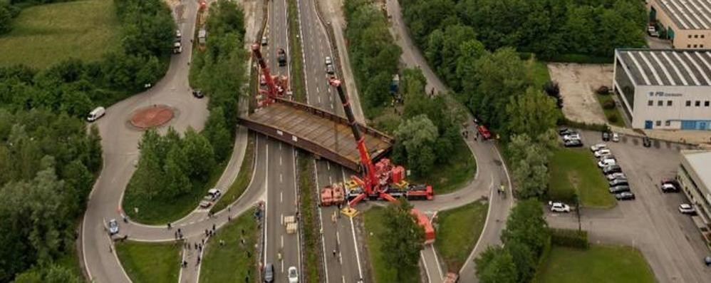 Statale 36 varo nuovo ponte Annone - Foto Anas