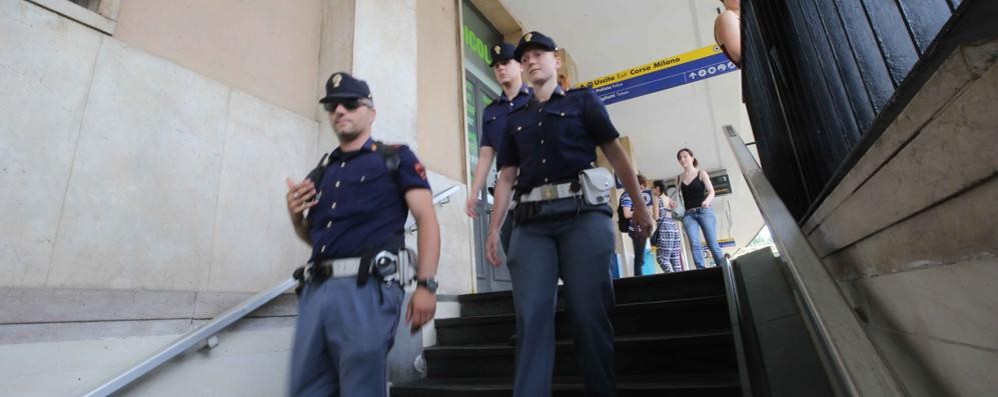 Controlli alla stazione ferroviaria di Monza