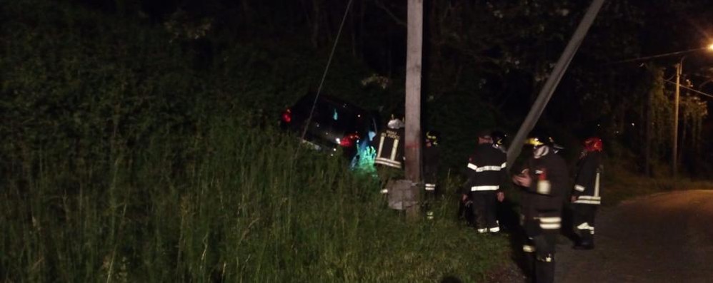 Veduggio incidente stradale domenica sera