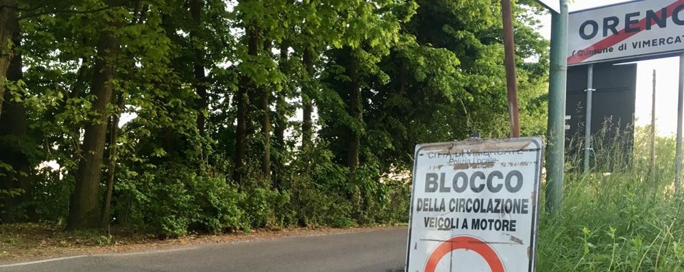 Cascina Cavallera: chiude alle auto via della Santa a Vimercate