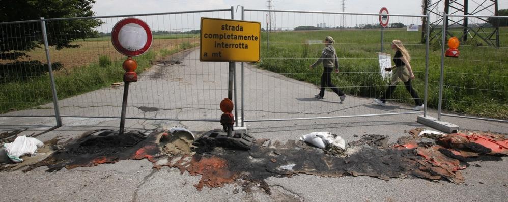 radaelli Vimercate - Incendio blocchi Cavallera