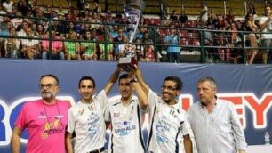 La premiazione della squadra vincitriceFoto di Roberto Mandelli