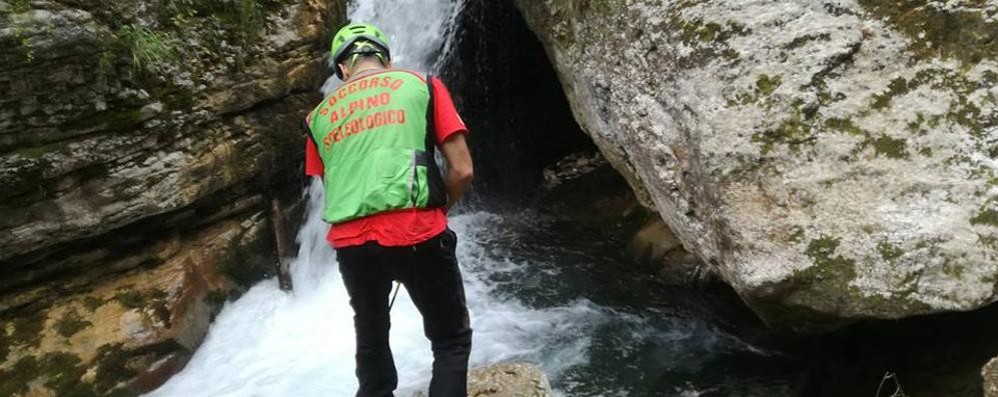 Soccorso alpino Abruzzo ricerche Carlo Rodrigo Fattibene, brianzolo scomparso - foto Cnsas Abruzzo
