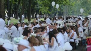 Monza Cena in bianco boschetti reali