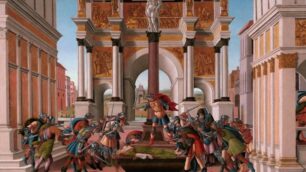 La tragedia di Lucrezia di Sandro Botticelli