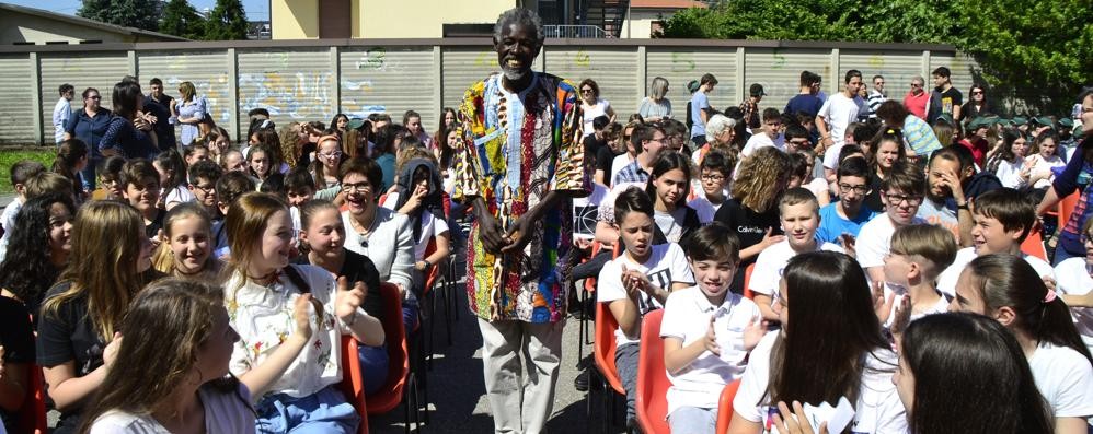 L’artista senegalese alla Faré