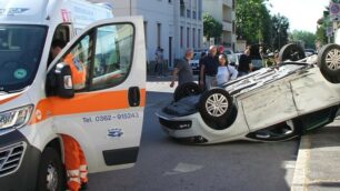 Lissone: incidente via Caravaggio-Mazzini