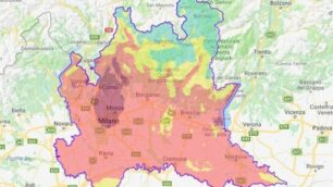 Meteo mappa ozono 26 giugno 2019