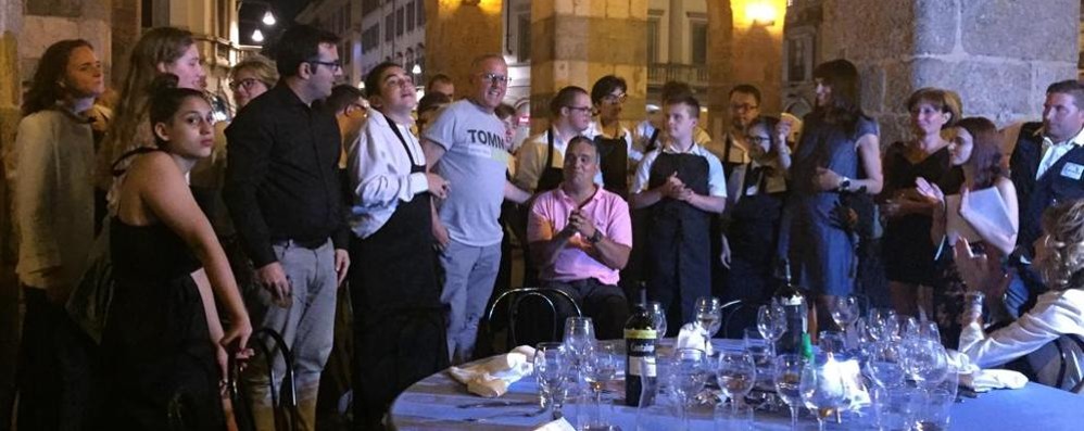 Monza Cena sotto le stelle Fondazione Tavecchio