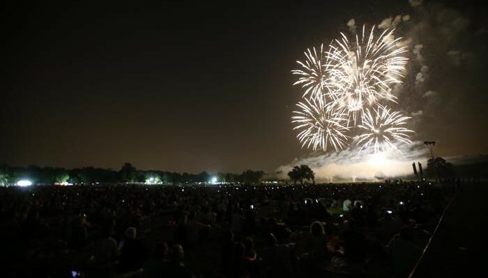 Monza Parco fuochi di san Giovanni 2019