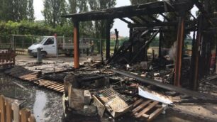 Monza: le foto dell’incendio alla Boscherona