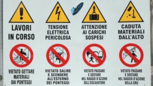 Como cantiere Paratie lungolago, sicurezza sul lavoro Como cantiere Paratie lungolago, sicurezza sul lavoro