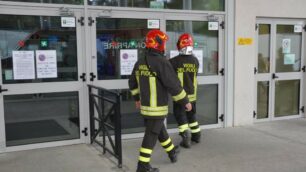 Monza: vigili del fuoco all’ospedale San Gerardo