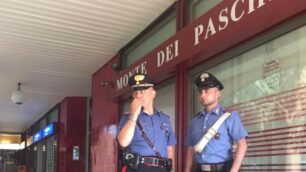 Tentata rapina in banca a Brugherio