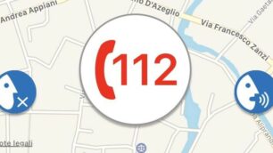 Monza App Where are You 112: il tap a sinistra è la modalità per la chiamata muta