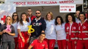 I volontari della Croce rossa di Varedo