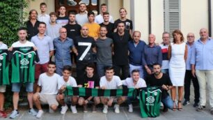 Il nuovo Vis Nova si è presentato a Villa Sartirana in vista del campionato di eccellenza nell'anno del centenario (foto Volonterio)