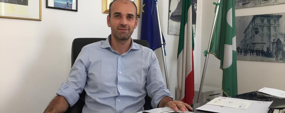 Il nuovo presidente della Provincia Luca Santambrogio