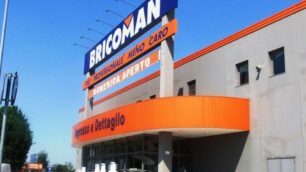 L’ingresso del Bricoman di Carate