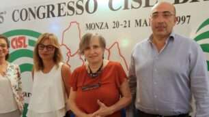 Da sinistra Eleonora Bescapè, Barbara Guardamagna, Rita Pavan, Enzo Mesagna