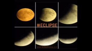 L’eclissi parziale di luna del 16 luglio, la notte in cui l’Apollo 11 partì