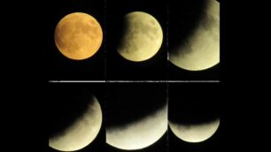 Monza e Brianza: le foto dell’eclissi parziale di luna del 16 e 17 luglio