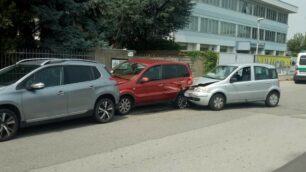 Monza incidente stradale via della Giardina