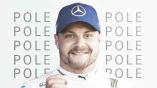 Bottas, autore della pole position
