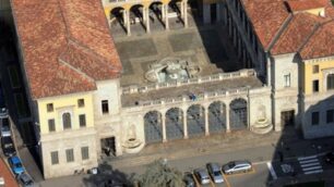 Veduta area del tribunale di Monza