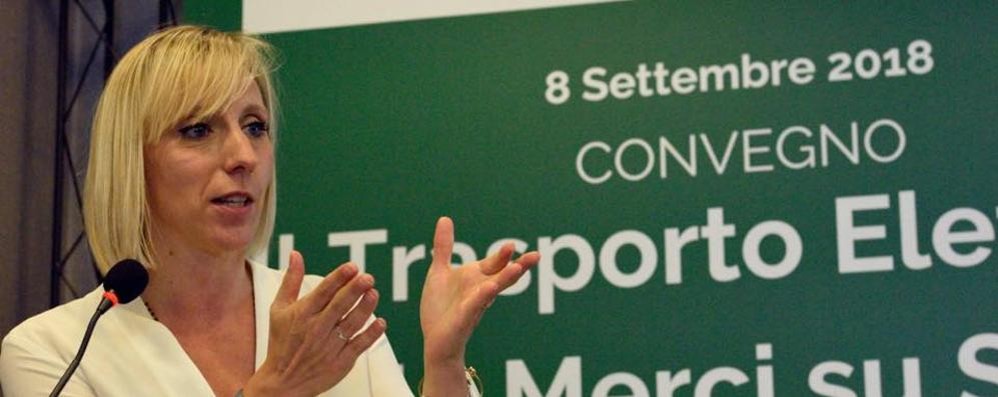 L’assessore regionale alle Infrastrutture, Trasporti e Mobilità sostenibile Claudia Maria Terzi