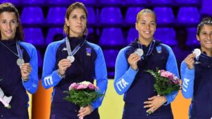 Scherma: Arianna Errigo e l'Italia del fioretto ai Mondiali di Budapest 2019 (Federscherma/Foto BIZZI)