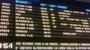 Treni ritardi lunedì 15 luglio 2019