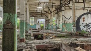 I reparti abbandonati dell'ex Snia